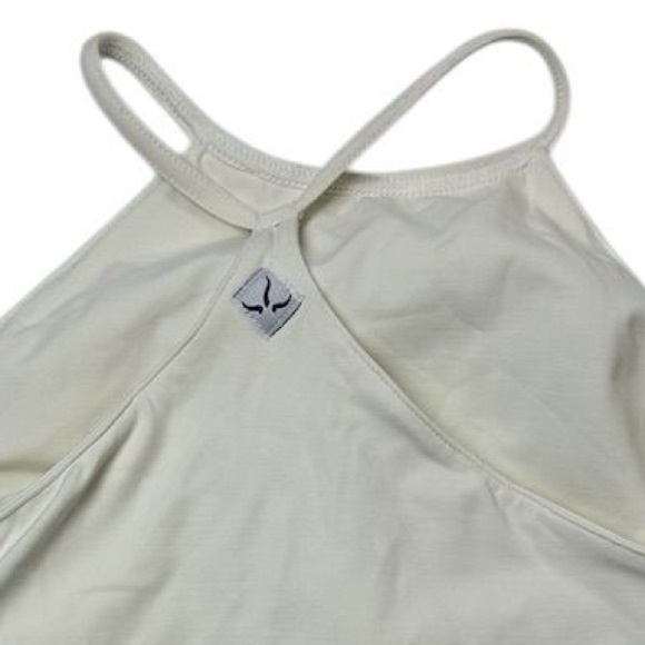 Prana Women's Halter Neck White Sleeveless Tank Top Size S size tag missing - Picture 6 of 9